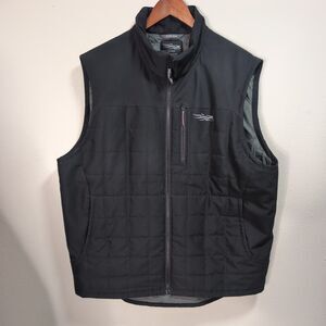 Sitka Grindstone Work Vest Mens 2XL XXL Black Gore Tex Windstopper Hunting
